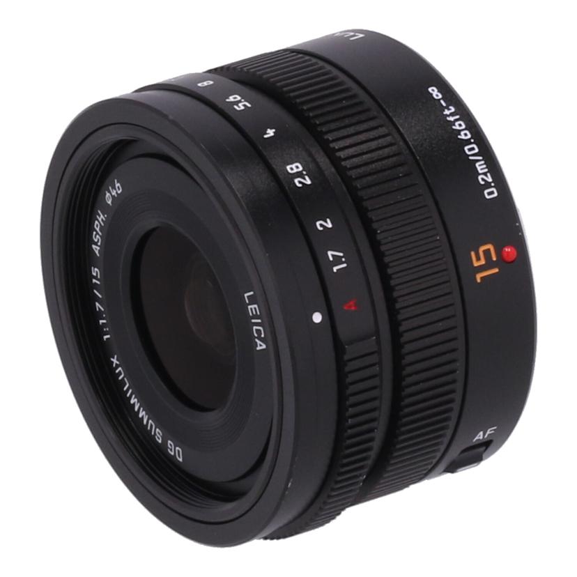 Panasonic パナソニック　/交換レンズ／15mm/H-X015//XL4BA201086/Bランク/70