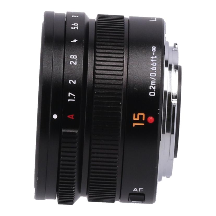 Panasonic パナソニック　/交換レンズ／15mm/H-X015//XL4BA201086/Bランク/70