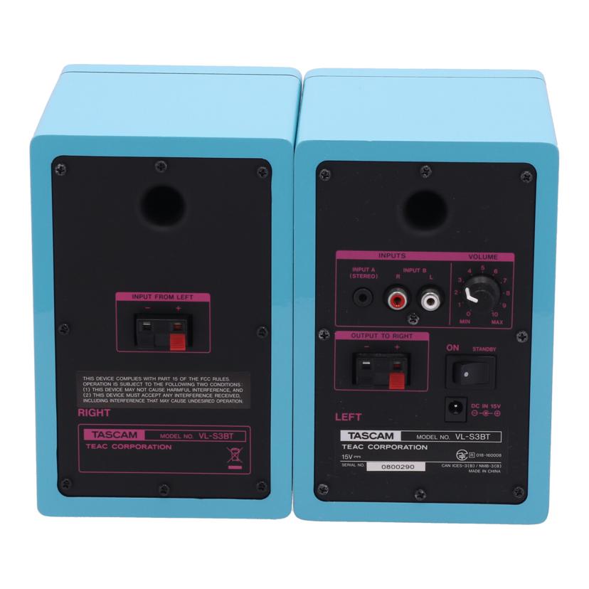 TASCAM VL-S3BT モニタースピーカー TASCAM VL-S3BT 2台セット 【公式