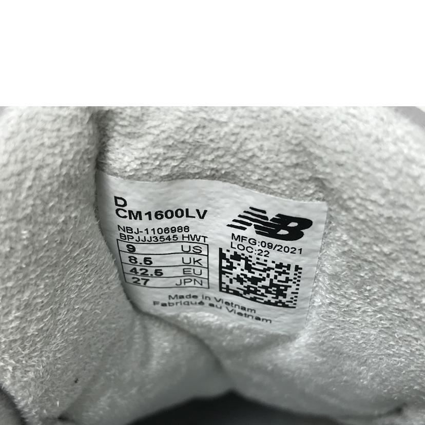 New　Balance ニューバランス/スニーカー/CM1600LV//ABランク/51