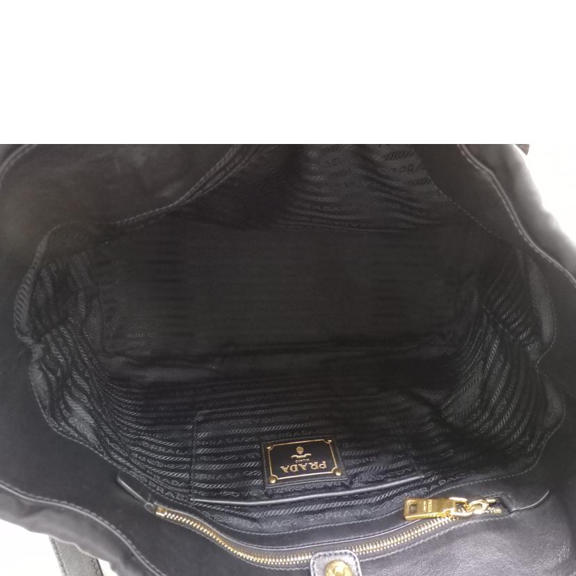 PRADA プラダ/2wayナイロンハンドバッグ／黒/BN1902//165/ABランク/84