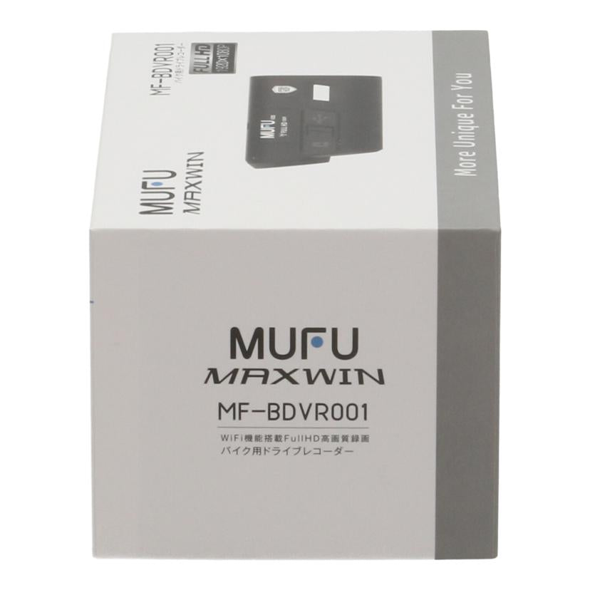 MUFU MAXWIN/バイク用ドライブレコーダー未使用/MF-BDVR001//3M003241030873/Sランク/05