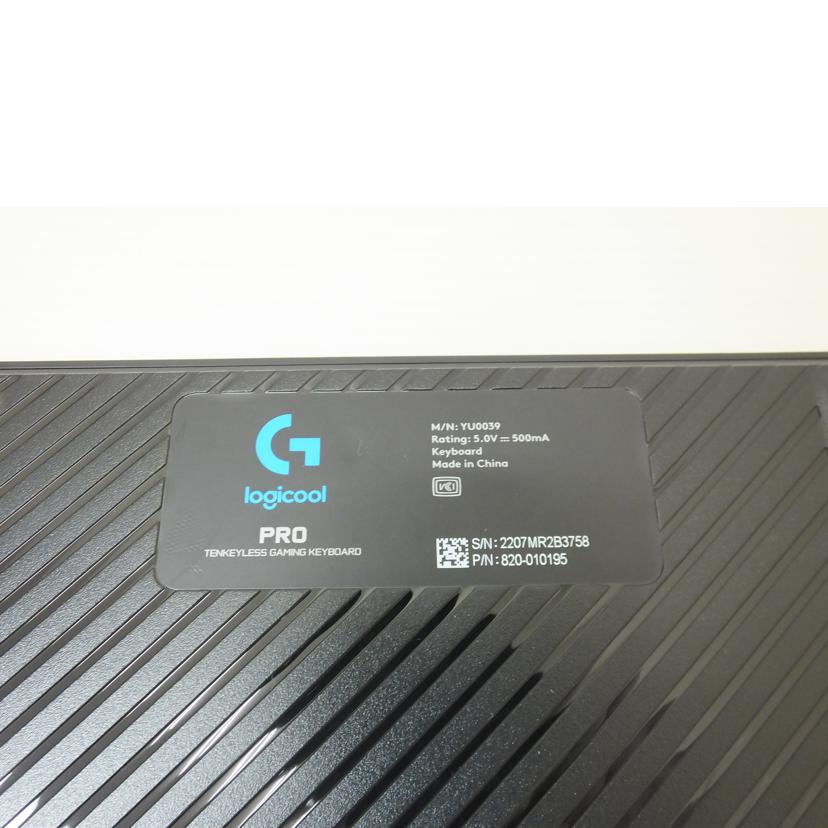 logicool ロジクール/Proゲーミングキーボード/G-PKB-002LN//2207MR2B3759/ABランク/88