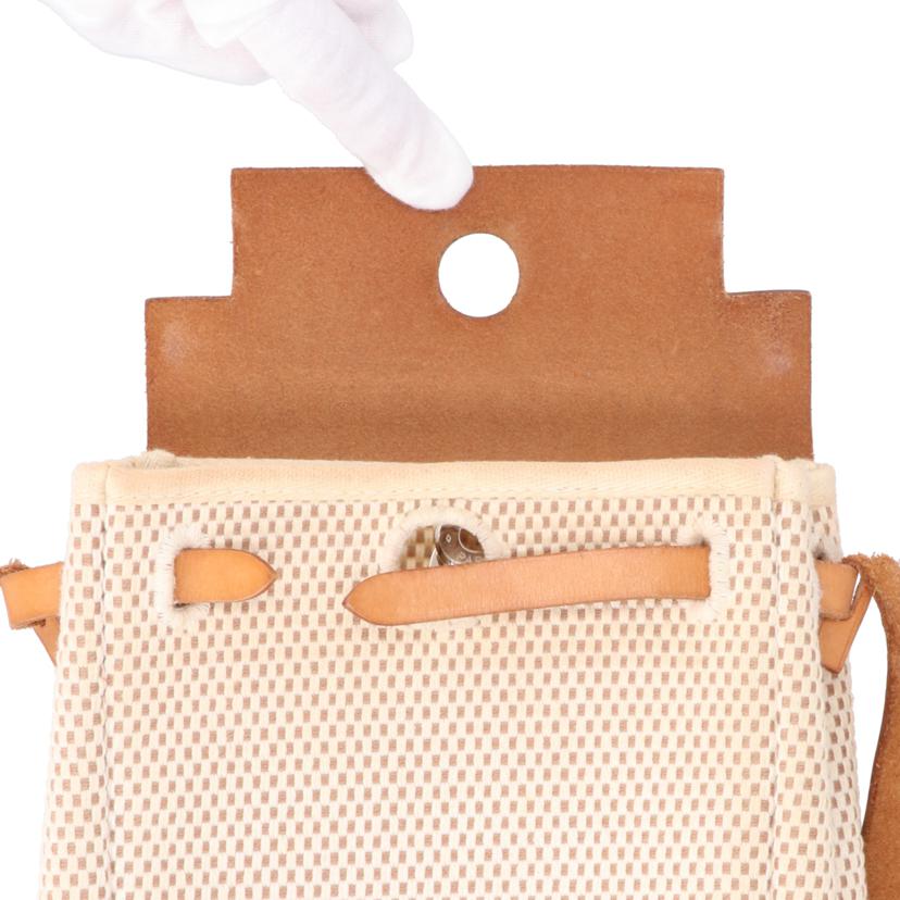 HERMES HERMES/エールバッグTPM/BK//C ******/Bランク/75