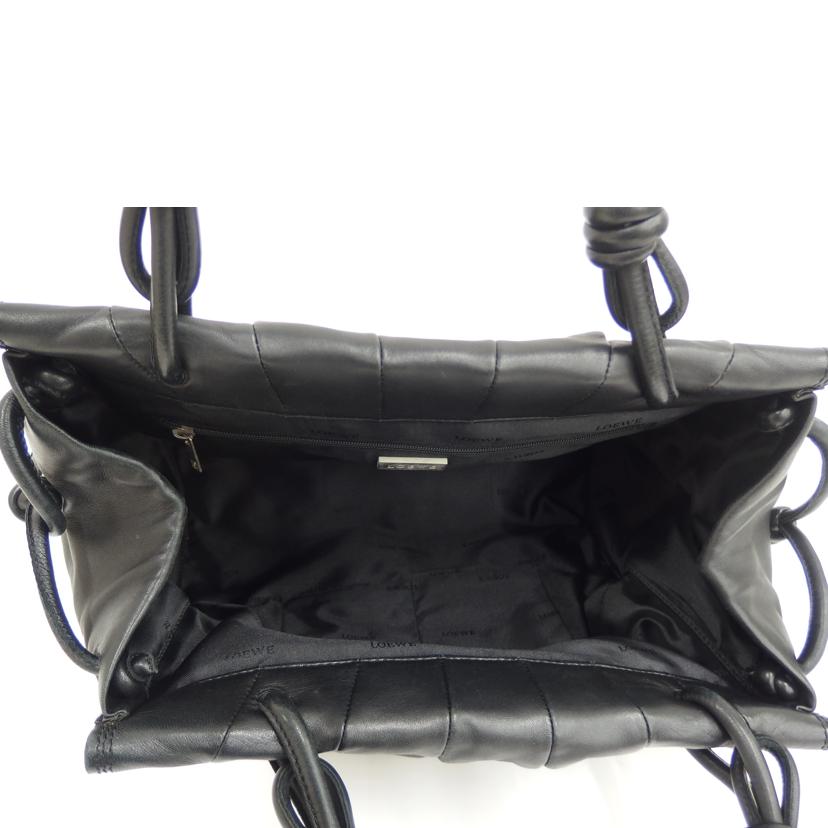 LOEWE ロエベ/LOEWE　ナッパアイレレザーバック／ブラック//Bランク/82