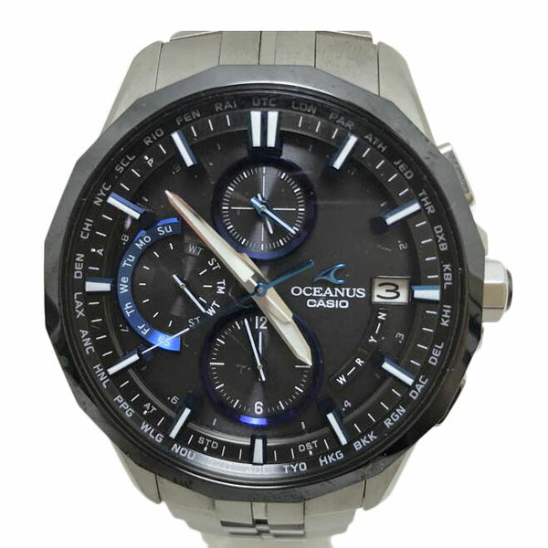 CASIO カシオ/OCEANUS Manta 電波ソーラー/OCW-S3001-1AFJ/440***/ABランク/51【中古】 CASIO カシオ/時計｜WonderREX-ONLINE 公式通販サイト