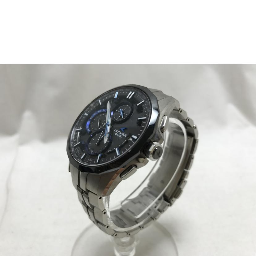 CASIO カシオ/OCEANUS Manta 電波ソーラー/OCW-S3001-1AFJ/440***/ABランク/51【中古】 CASIO カシオ/時計｜WonderREX-ONLINE 公式通販サイト