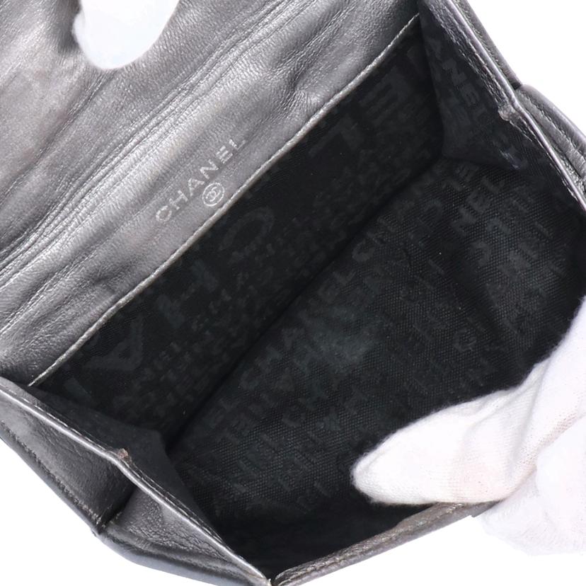 CHANEL シャネル/レザー2つ折り財布//107*****/Bランク/19
