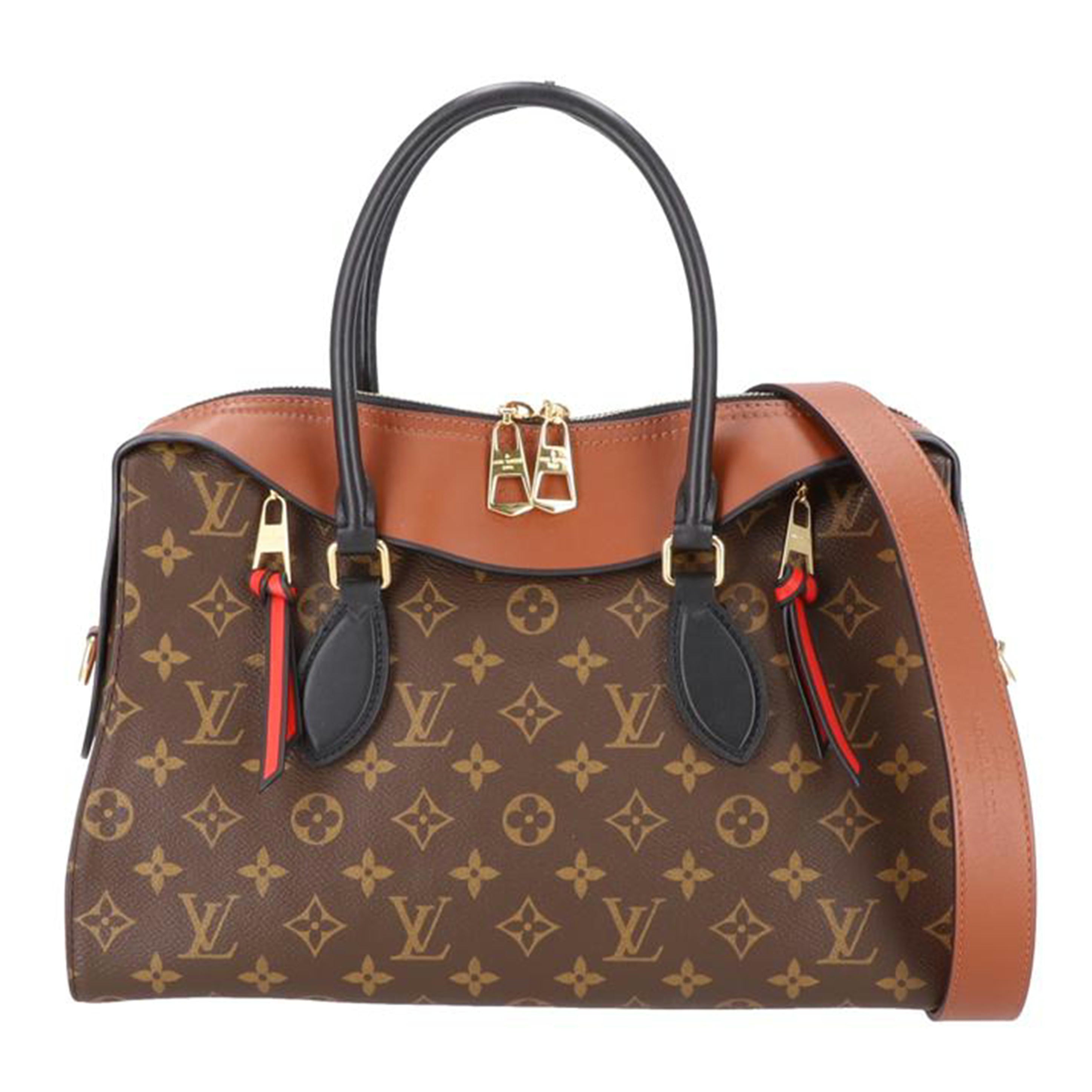 LOUIS VUITTON/テュイルリートート／モノグラム・キャラメル/M41456//AA0***/Aランク/22