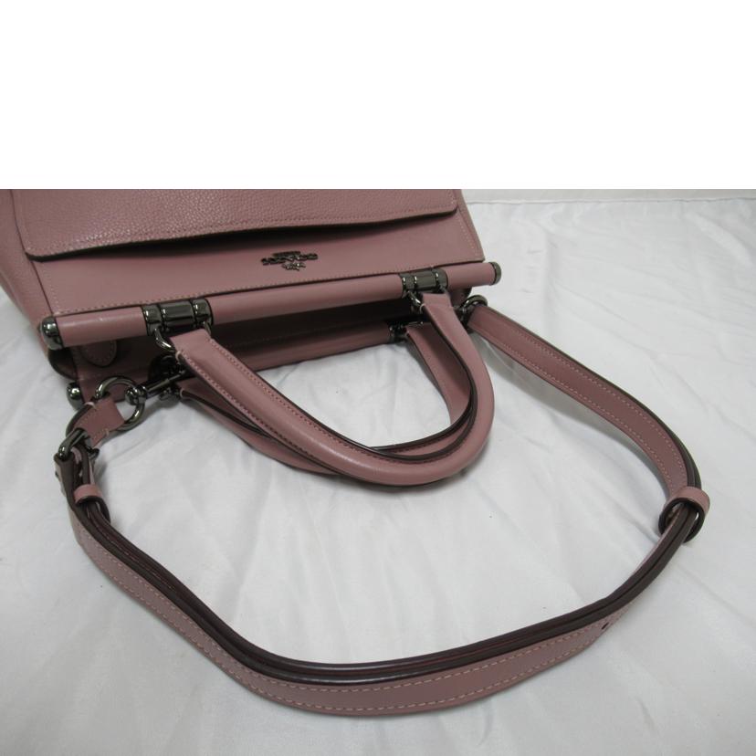 COACH/2wayバッグ／レザー/21343//H17**/Bランク/63
