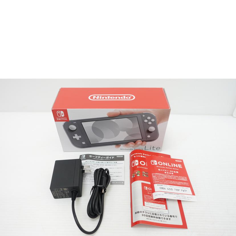 Nintendo 任天堂/ニンテンドースイッチLite本体グレー/HDH-S-GAZAA//XJJ10027834083/ABランク/88