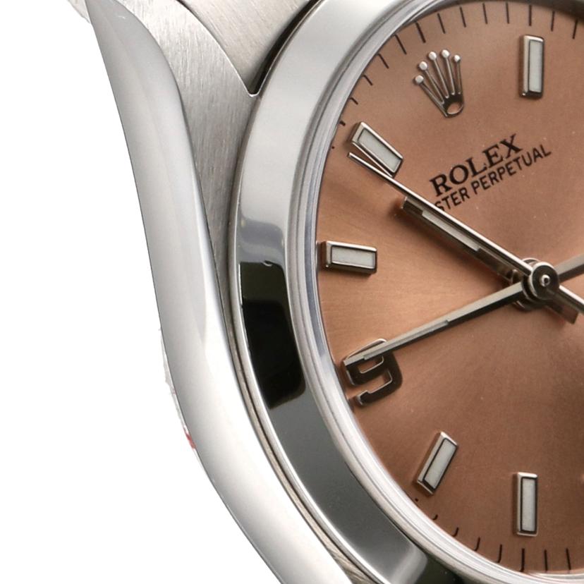 ROLEX ロレックス/オイスターパーペチュアル／ピンク／ボーイズ/77080//D05**********/Aランク/75