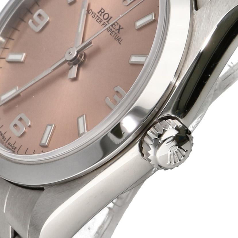 ROLEX ロレックス/オイスターパーペチュアル／ピンク／ボーイズ/77080//D05**********/Aランク/75