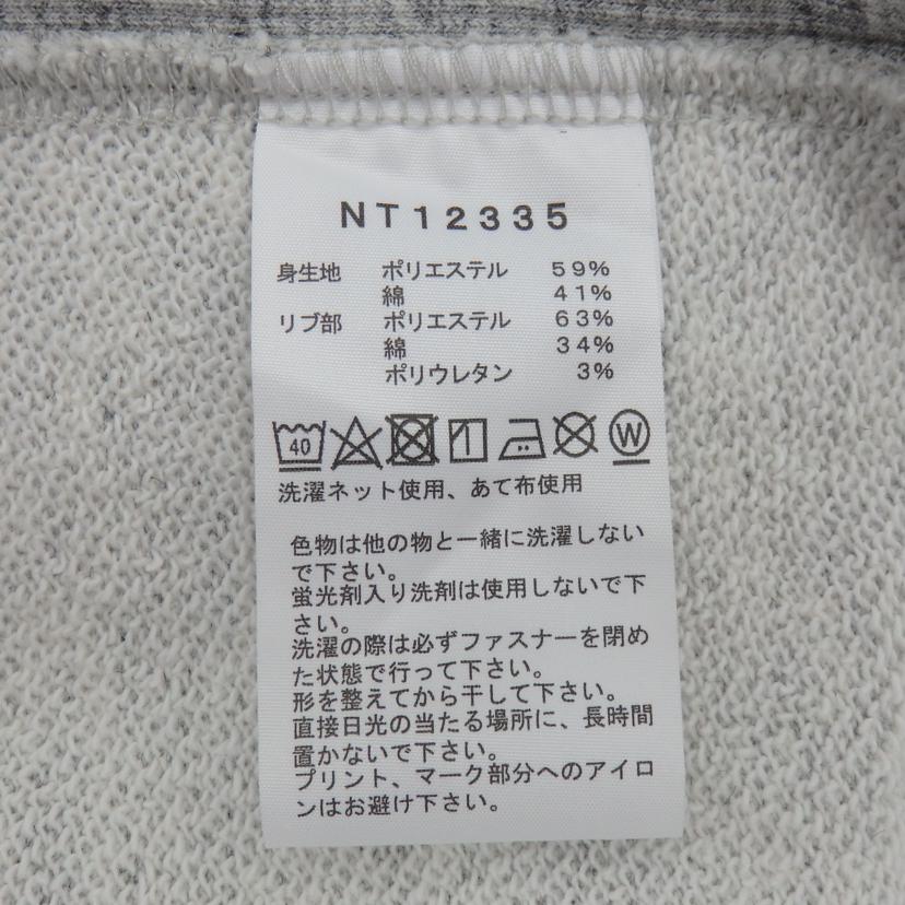THE　NORTHFACE/スクエアロゴ　フルジップ/NT12335//Sランク/77