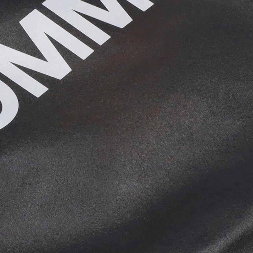 COMMEdesGARCONS20％UP/ヒュージロゴ　レザートートバッグ//Aランク/70