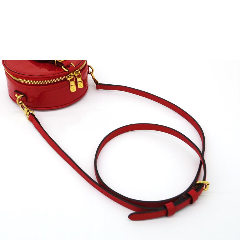 LOUIS VUITTON ルイヴィトン/ミニボワットシャポー／ヴェルニ/M90498//RFI*/Aランク/75