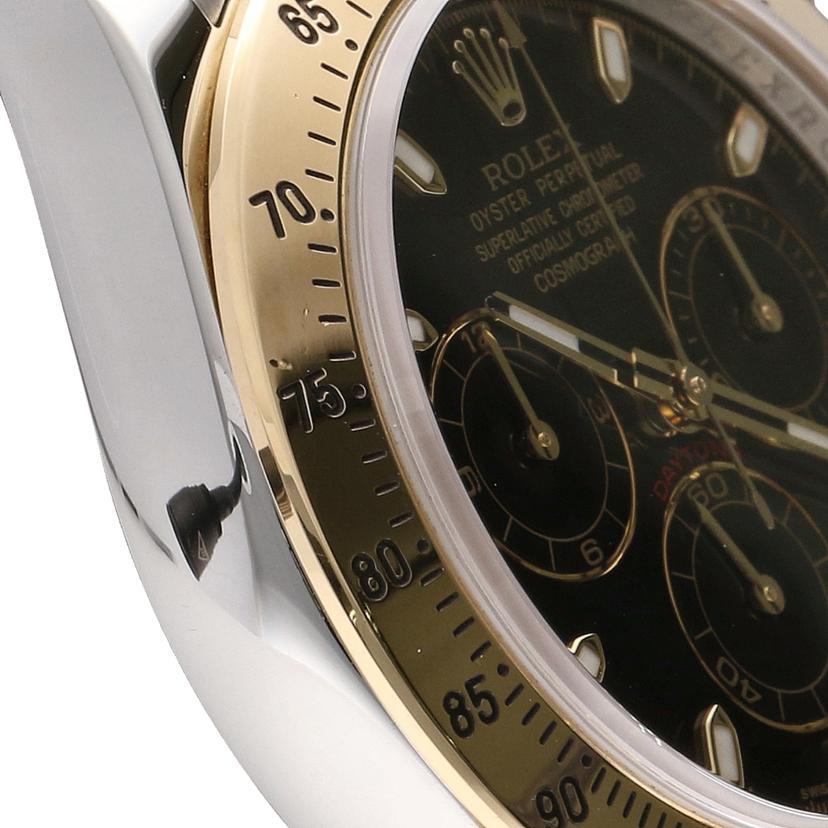 ROLEX ロレックス/コスモグラフ・デイトナ・ブラック／SS×YG／G番/116523//G41**********/Aランク/81