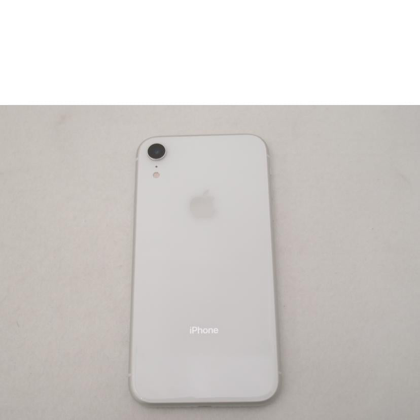 Apple アップル/iPhone　XR　64GB　SIMフリースマートフォン/MRY52TA/A//353088108135821/ABランク/69