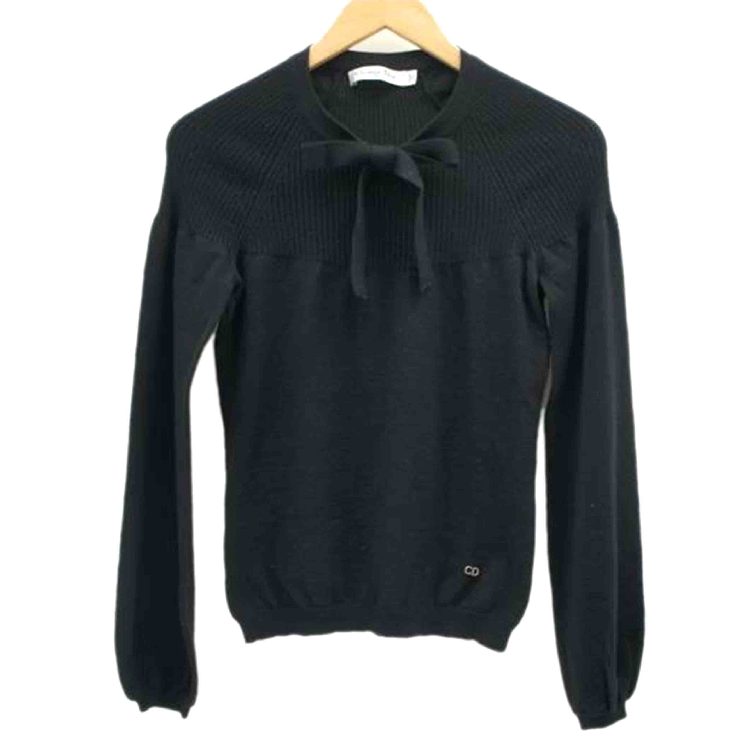 Christian　Dior クリスチャンディオール/ボウタイニット/9A24573AM503//Bランク/85