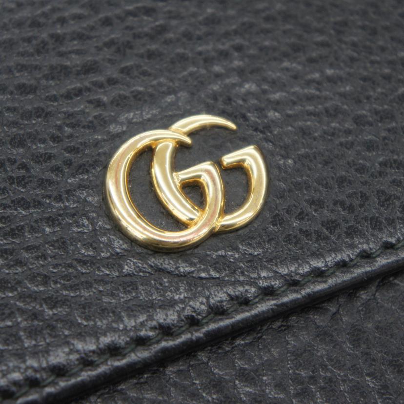 GUCCI グッチ/GGマーモント　二つ折り財布/456122//Aランク/19