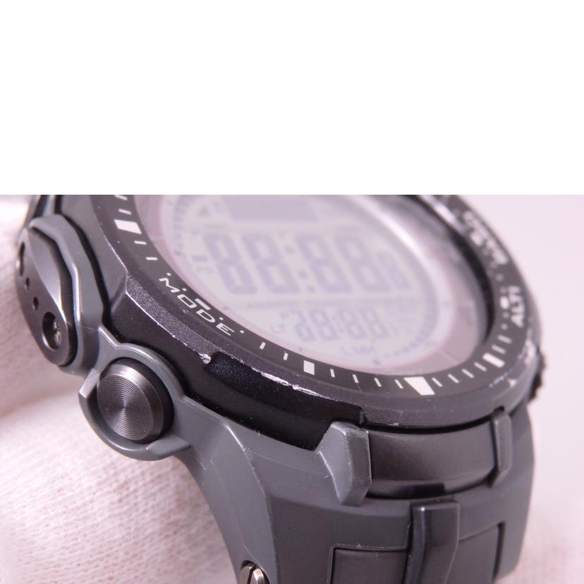 PRO　TREK プロトレック/メンズ時計／ラバー／電波ソーラー/PRW-3000//Bランク/76