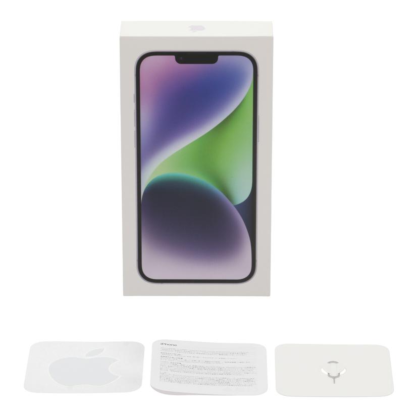 Apple　SIMロックなし アップル　/iPhone14　Plus　128GB/MQ4E3 J/A//RYRN261FYV/Bランク/62