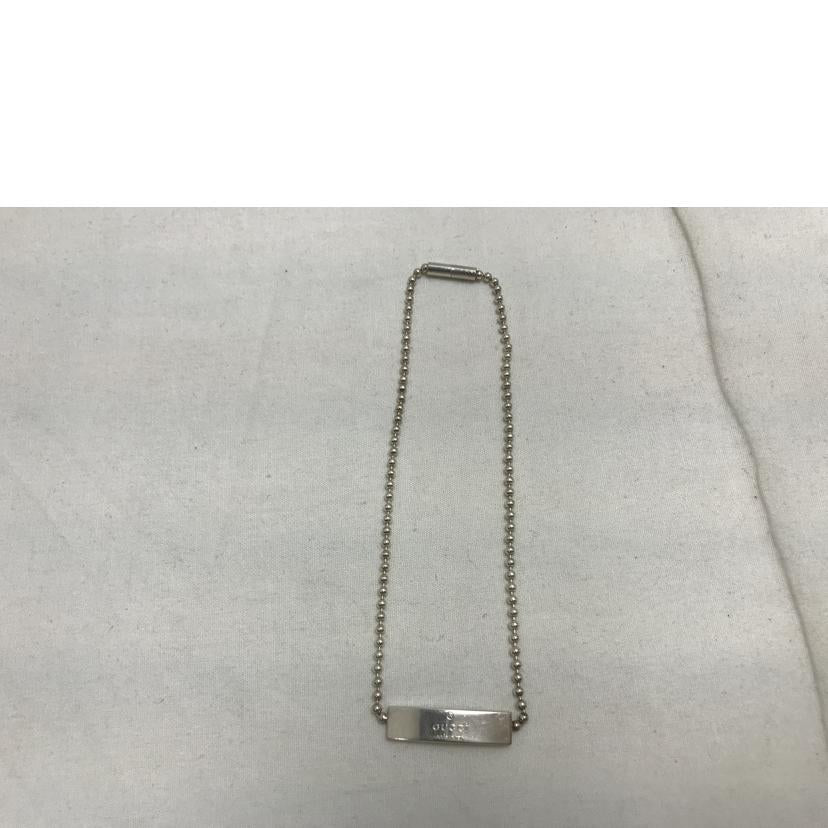 GUCCI。ネームプレート グッチ ネックレス アクセサリー メンズ レディース トレード