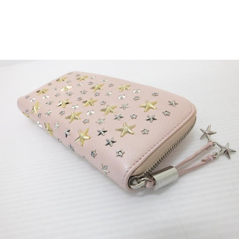 ＪＩＭＭＹ　ＣＨＯＯ ジミーチュウ/スタースタッズラウンドファスナー長財布//8WJ***/ABランク/88