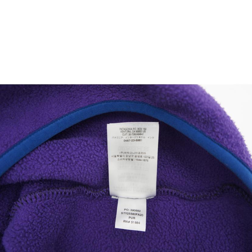 patagonia パタゴニア/シンチラ　スナップT　フリースプルオーバー/25580FA20//サイズ　XS/Bランク/05