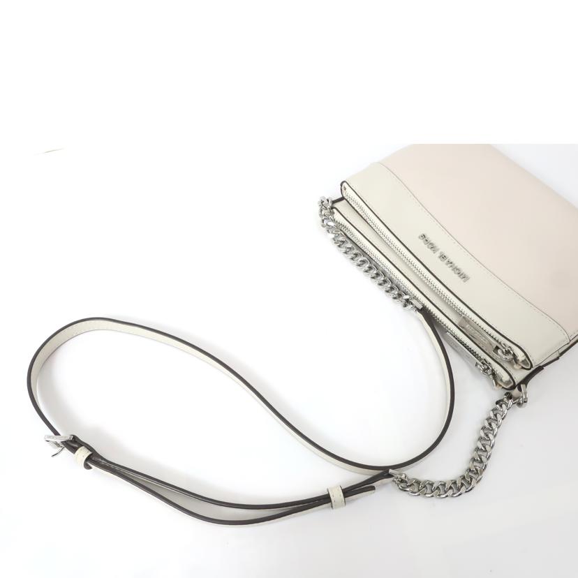 MICHAEL　KORS マイケルコース/チェーンショルダーバッグ　ホワイト/35F9SY9C9L//ABランク/65
