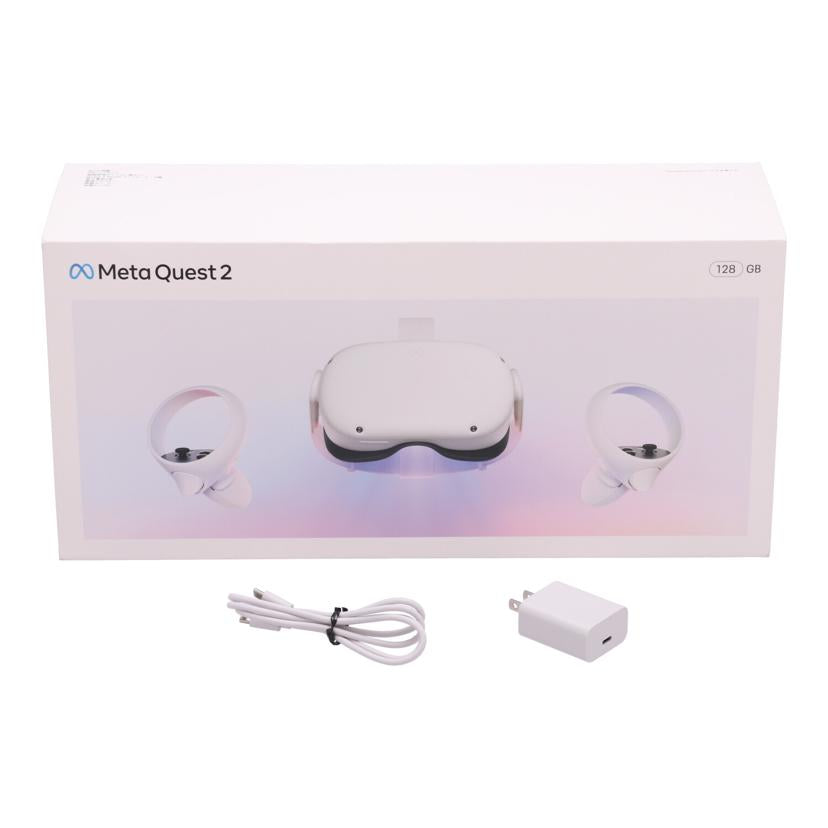 Meta　Facebook メタ　/VRヘッドセット／Quest2　128GB/899-00183-02//1WMVR420NT2224/Bランク/21