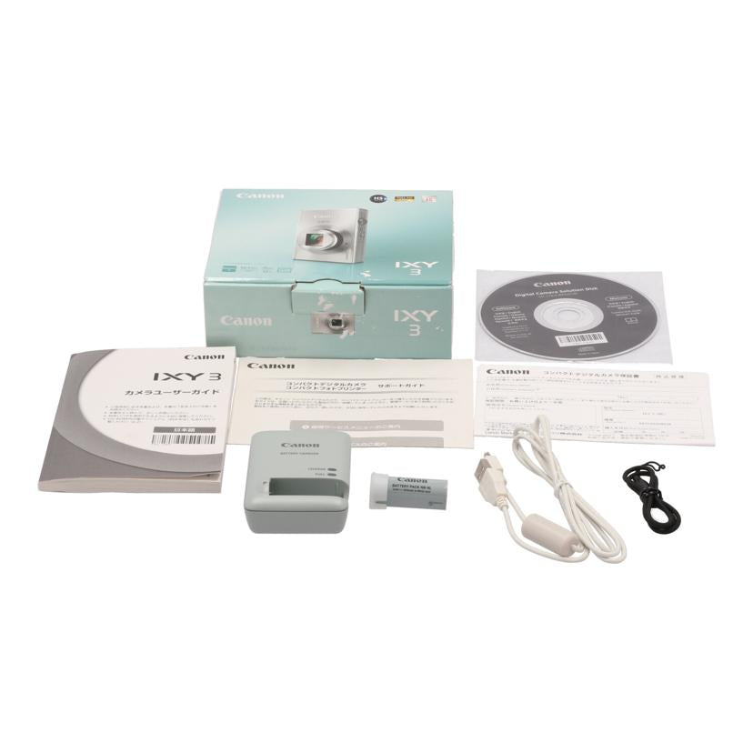 Ｃａｎｏｎ キヤノン/デジタルカメラ/IXY 3//21681032004638/Bランク/82