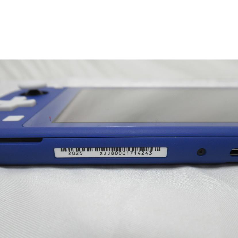 Nintendo/Nintendo　Switch　Lite／ブルー/HDH-S-BBZAA//XJJ80001714243/Aランク/63