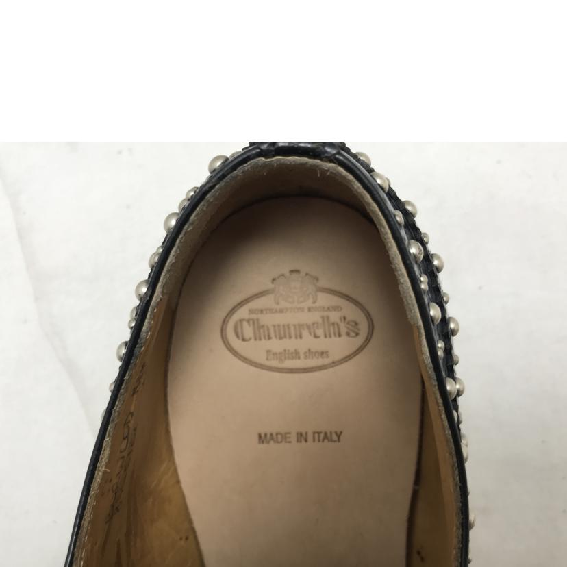 Church＇s チャーチ/BURWOOD　MET　BLK　POLISHED/8746-01//ABランク/51
