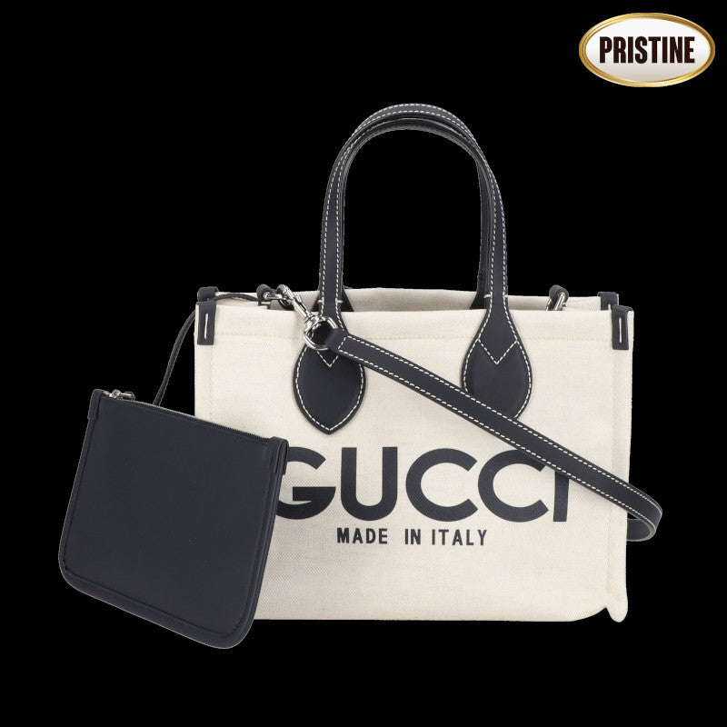 GUCCI グッチ/プリントミニ2wayトート/772144//520***/Aランク/75