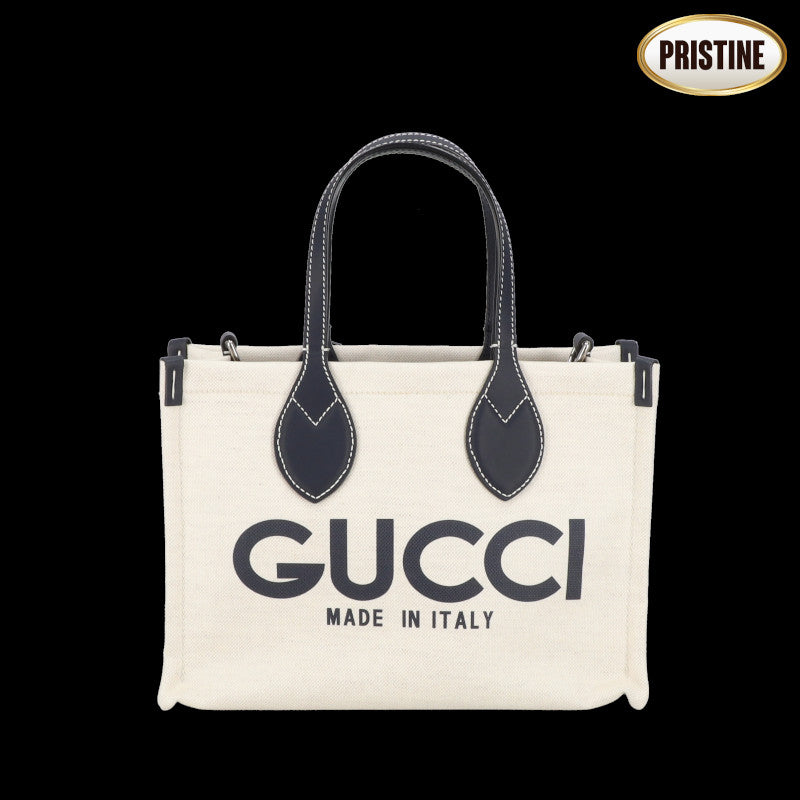 GUCCI グッチ/プリントミニ2wayトート/772144//520***/Aランク/75