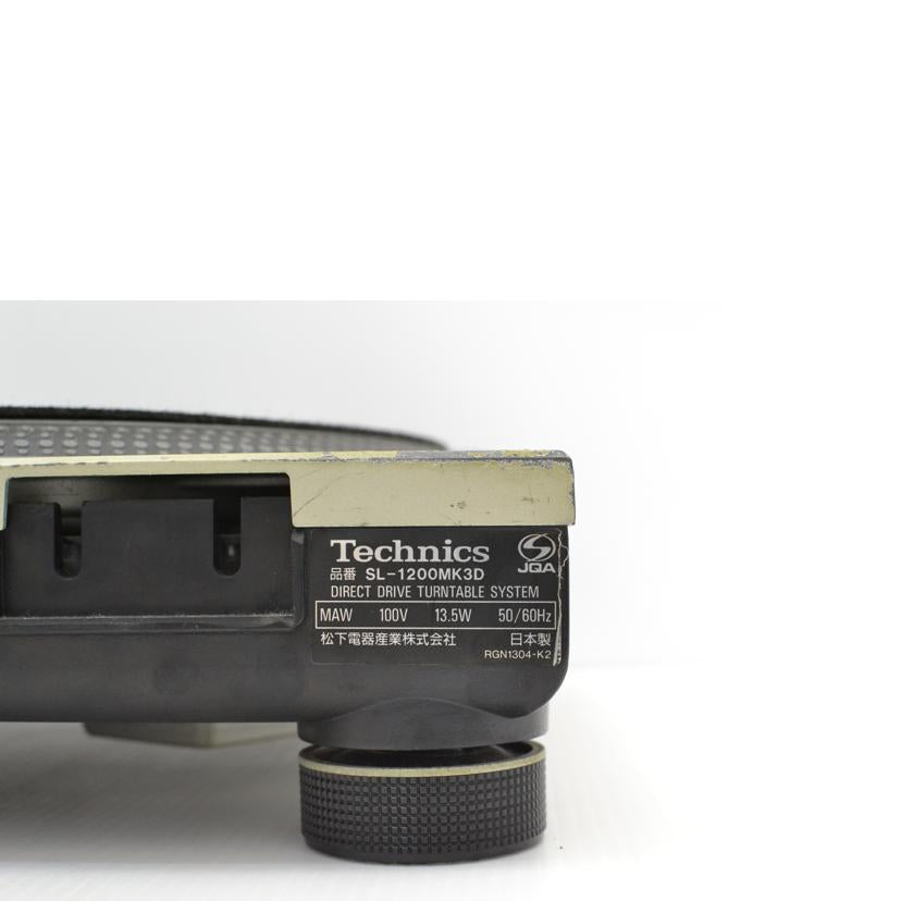 Technics テクニクス/ターンテーブル/SL-1200MK3D//Bランク/75