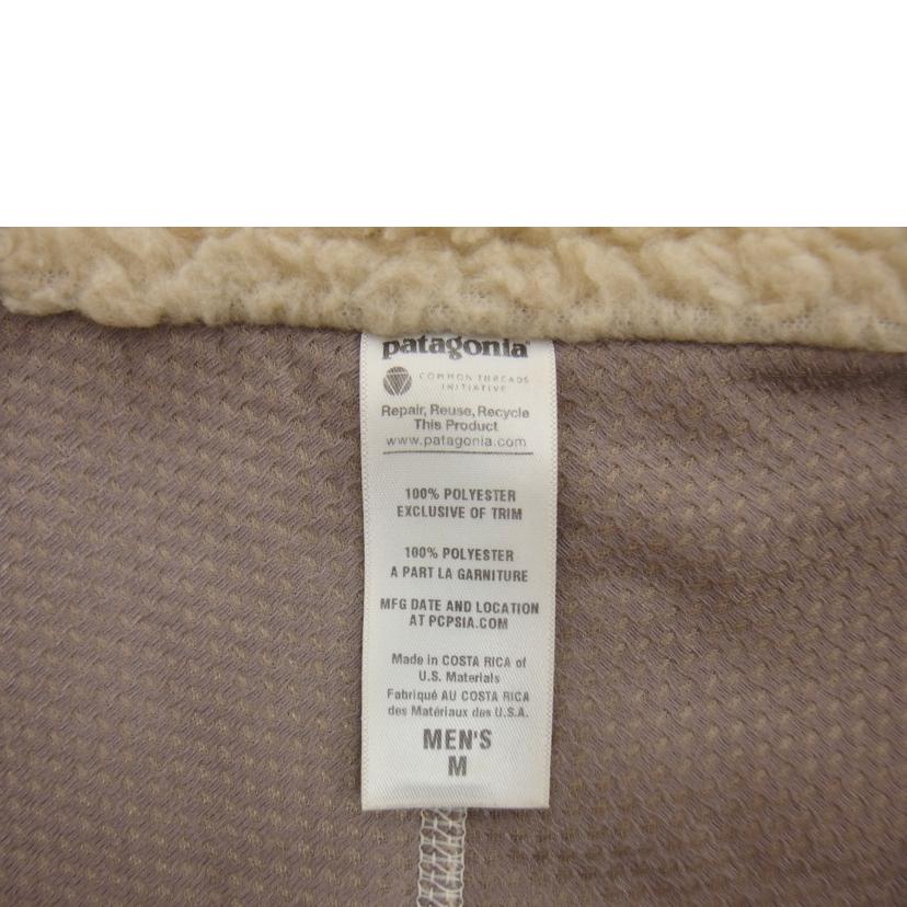 Patagonia パタゴニア/レトロXフリースベスト／アイボリー×レッド/23047FA11//Bランク/04