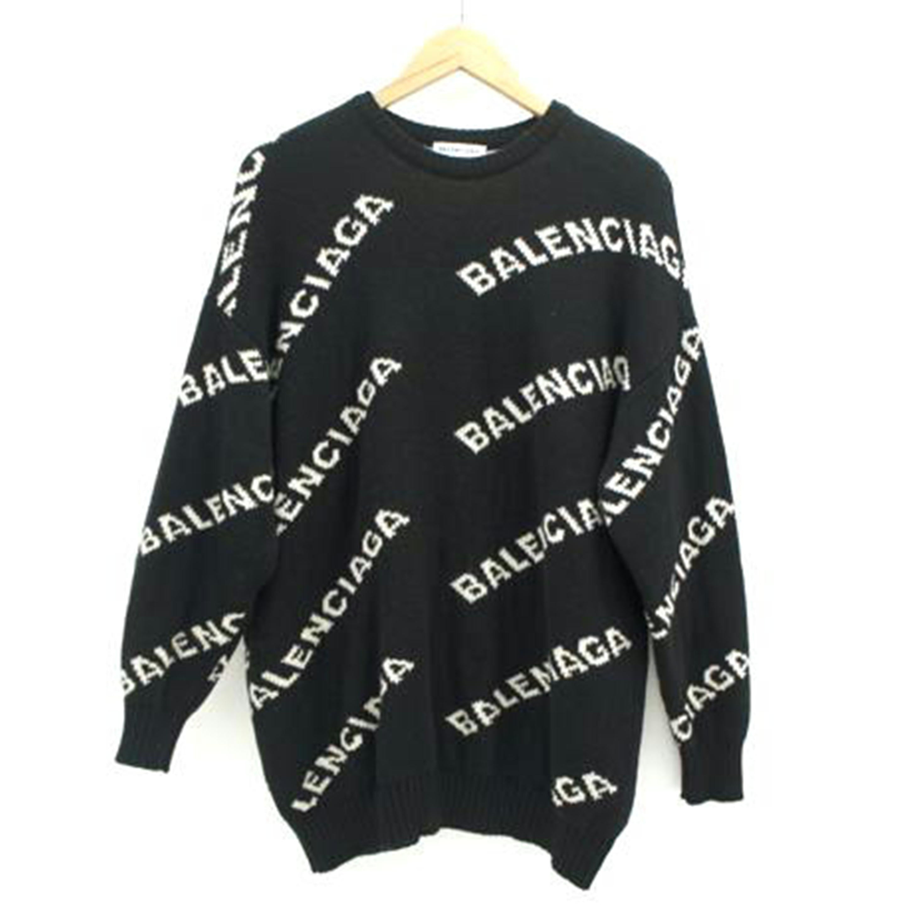 BALENCIAGA バレンシアガ/ロゴニット//ABランク/85