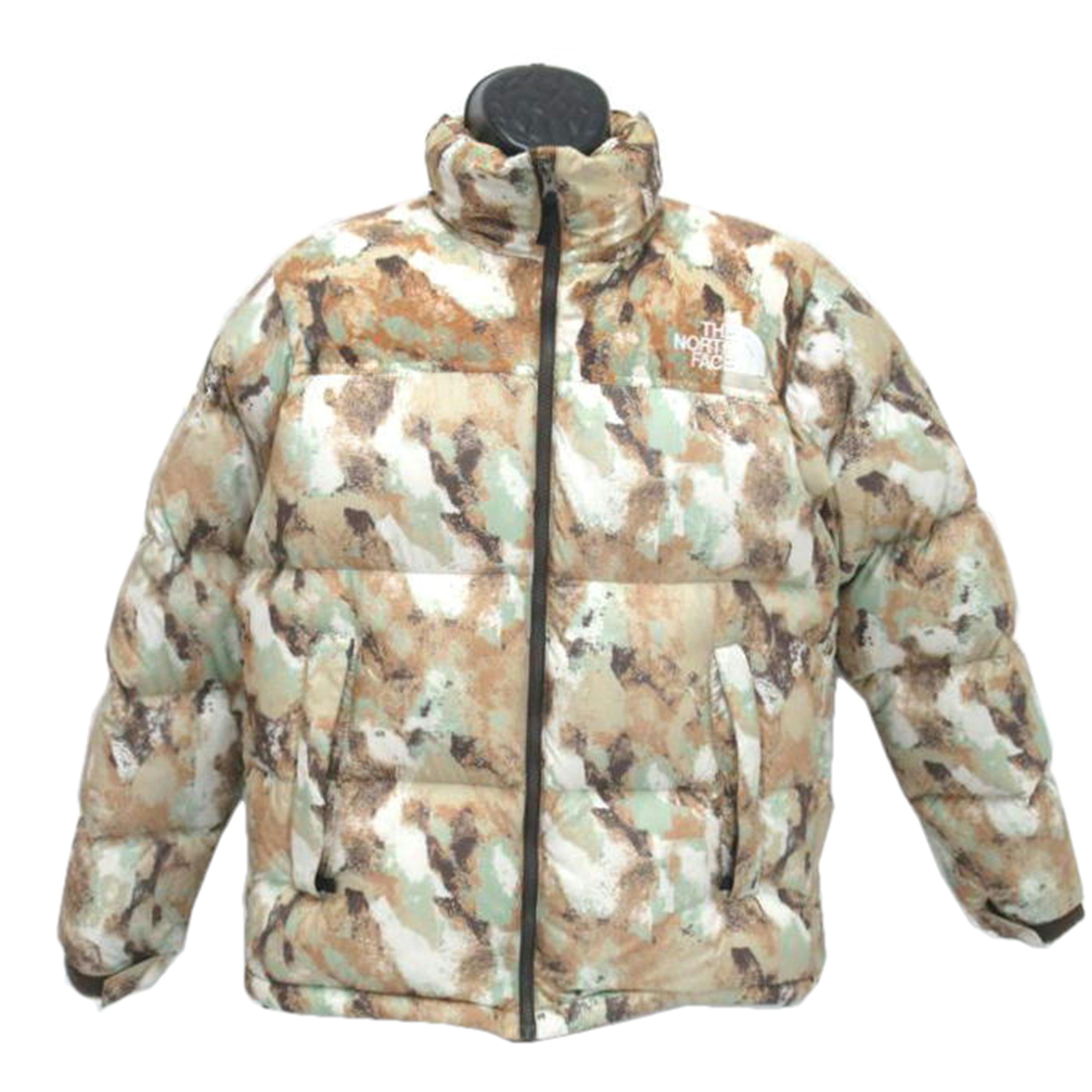 THE　NORTH　FACE/ダウンジャケット／THE　NORTH　FACE／ベージュ迷彩柄//ND92336/Aランク/63