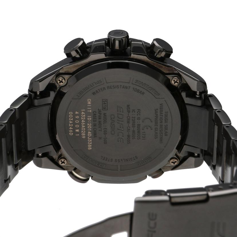 CASIO カシオ/エディフィス　インフィニティ　レッドブル　レーシング／SS／ソーラー/EQB-500RBK-1AJR//Bランク/01