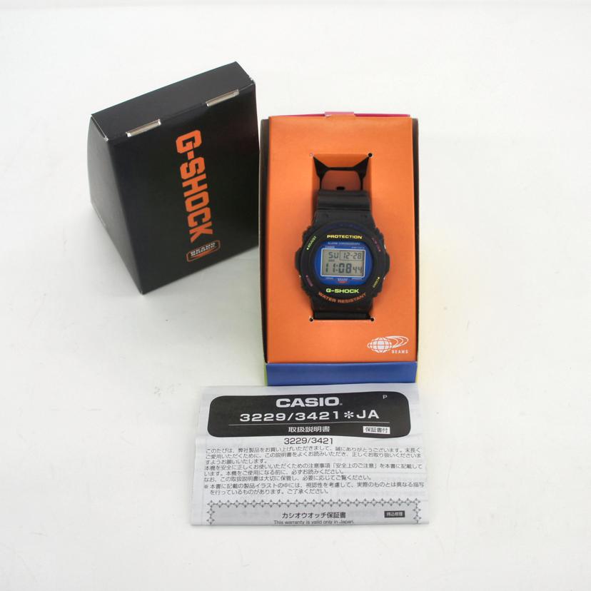 CASIO カシオ/G－SHOCK／BEAMS別注コラボ/DW-5750BE-1JR//322*/Aランク/09