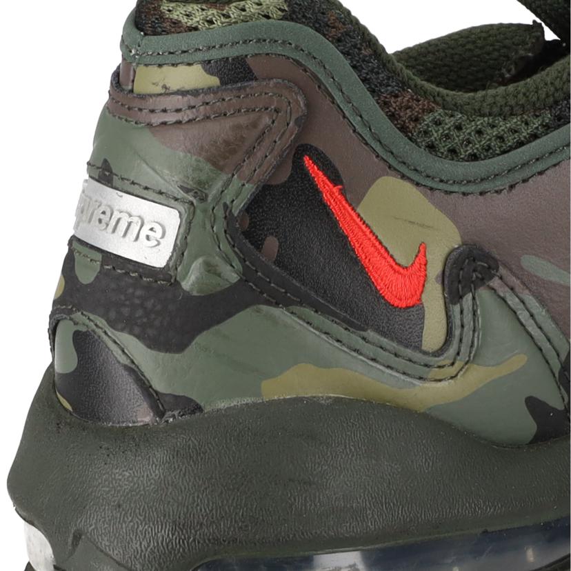 NIKE×Supreme ナイキ×シュプリーム/エアマックス96／ダークアーミ／ローカットスニーカー/CV7652-300//ABランク/18