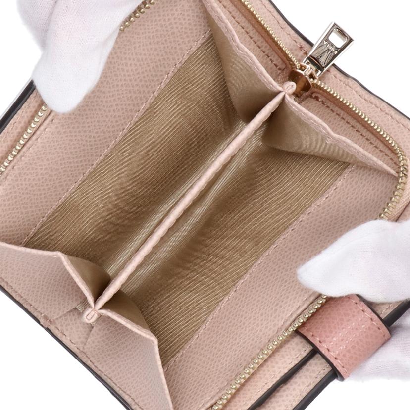 FURLA/レザー二つ折り財布//Aランク/75