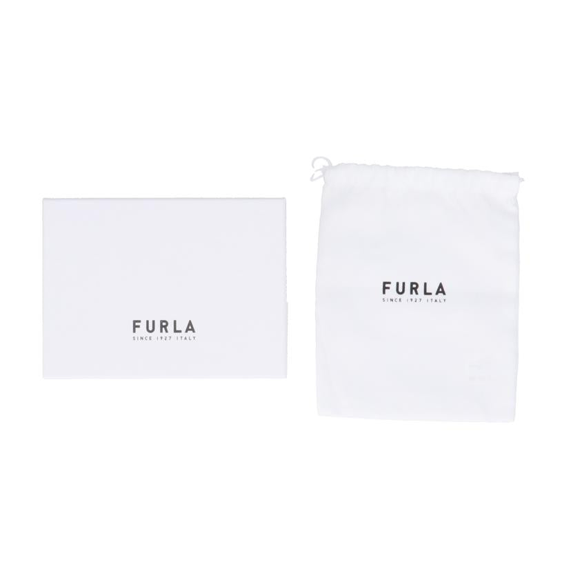 FURLA/レザー二つ折り財布//Aランク/75