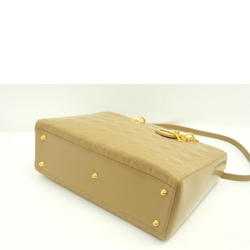 Dior ディオール/レディディオール　カナージュトート2WAY／ベージュ//Aランク/75