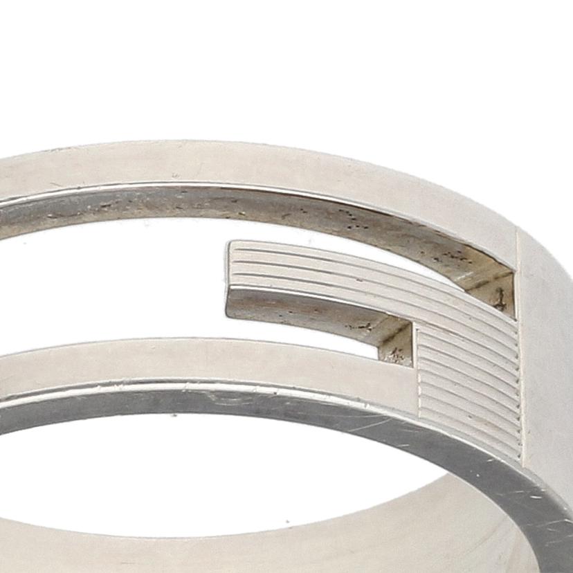 GUCCI グッチ/925　Gロゴシルバーリング//☆472AR/ABランク/18