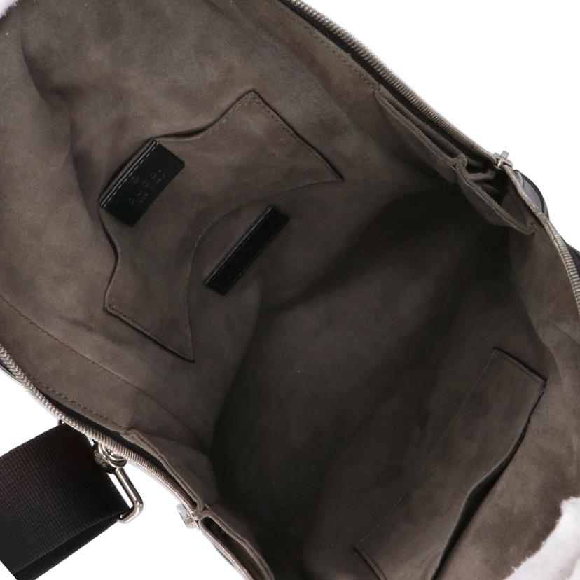 GUCCI グッチ/グッチシマレザーボディバッグ／ネイビー/450970//493***/ABランク/75