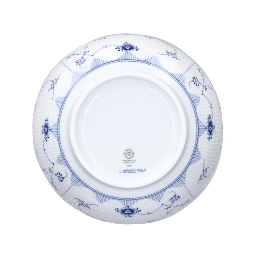 Royal　Copenhagen/ブルーフルーテッド　プレイン　サラダボウル/1101579//Aランク/09