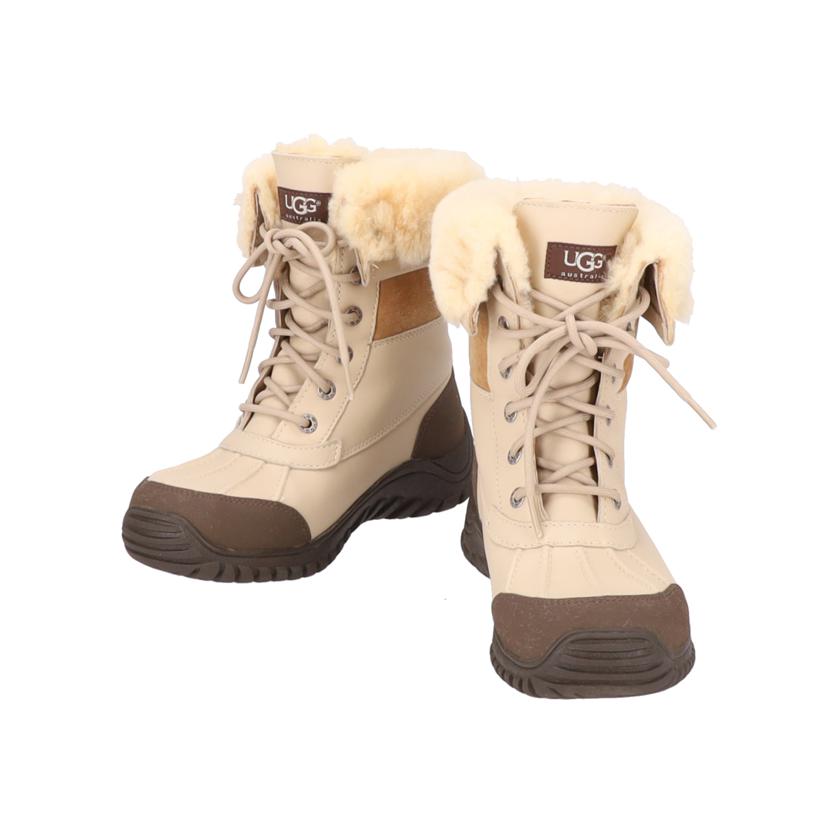 UGG アグ/アディロンダック　ブーツⅡ　ムートン／24．5cm／ベージュ/1909//ABランク/01